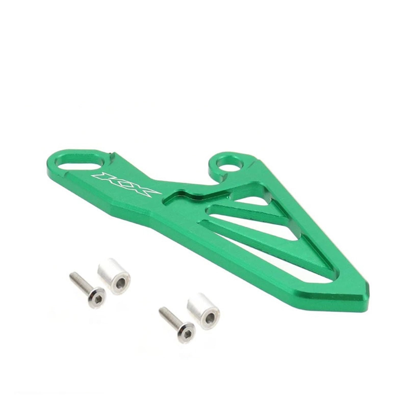 Motorrad Zubehör Kettenrad Abdeckung for KX125 KX 250 250F 450F 2003-18 Aluminium Ritzel Kette Schutzfolie(Green) von JINYINGHUA