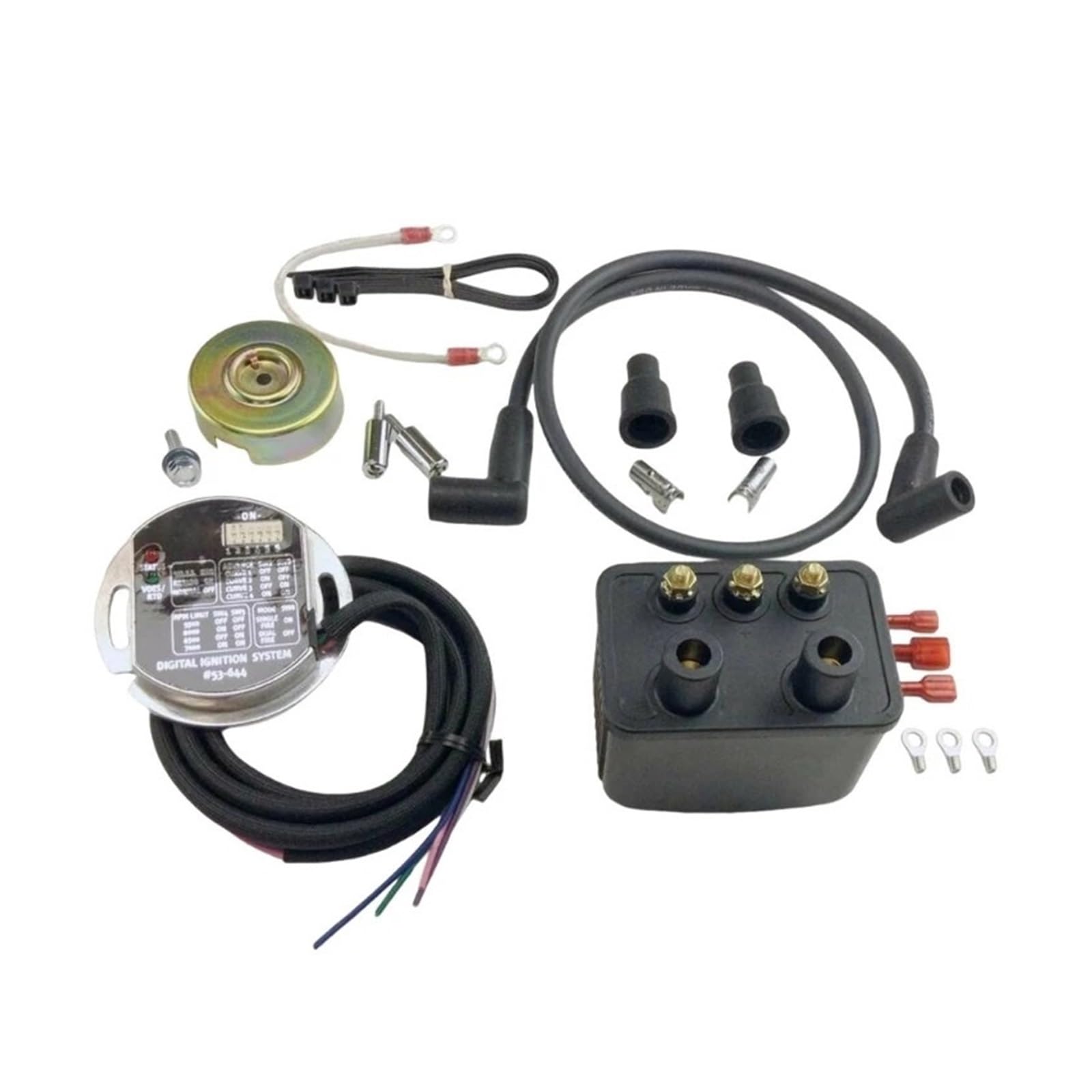 Programmable Electronic Ignition Kit for Shovelhead Evolution XL 53-660 Motorcycle Ignition Improve Power Control von JINYINGHUA