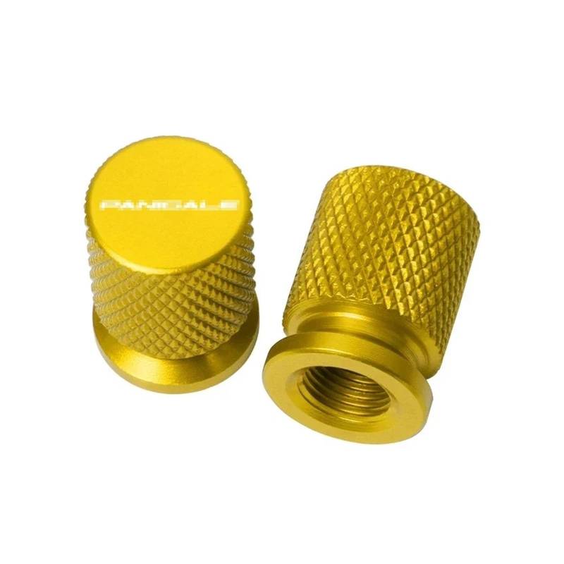 Motorradreifenventil Für Ducati Panigale899 959 1299 1199 SRG V4 KN Motorradzubehör CNC-Aluminiumlegierung Reifenventil Air Port Abdeckung Schaftkappe(Yellow) von JINYRYP