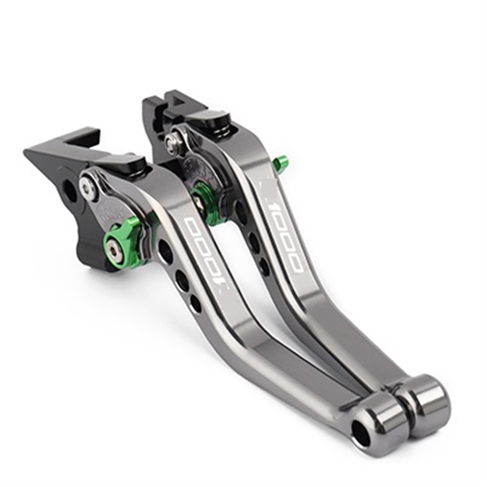 JIOEWS Motorrad Brems Kupplungshebel CNC Motorrad Kurz Bremskupplungshebel Für Kawasaki Für Z1000 2007-2016 Kupplung- & Bremshebel(2) von JIOEWS