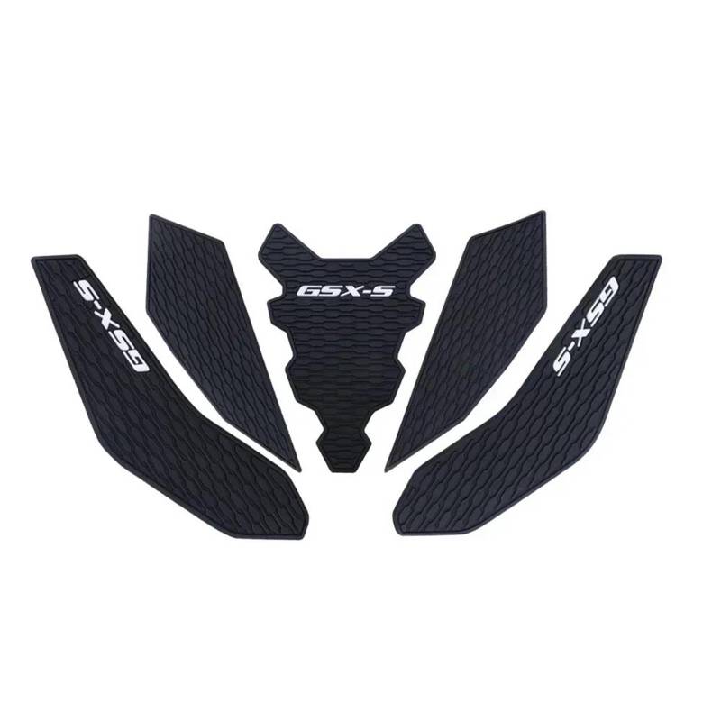 JIOEWS Motorrad Kraftstofftank Traction Pad Motorrad Zubehör Seite Kraftstoff Tank Pads Schutz Aufkleber Knie Grip Traktion Pad Für GSXS750 2017-2021 Für GSX-S750 Z 2017-2020 Motorrad Tankaufkleber von JIOEWS