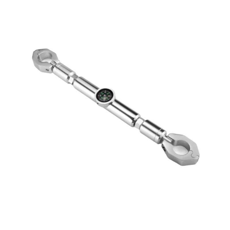 JIOEWS Motorrad Lenker Balance 7/8 "Lenker Querstange Bar 22mm Lenker Uhren Motorrad Für Kawasaki Für Z800 Z900 Z1000 Er-6n Er6n Z650 2015 2016 2017 2018 Motorrad Stützverstärkungsstange(11) von JIOEWS