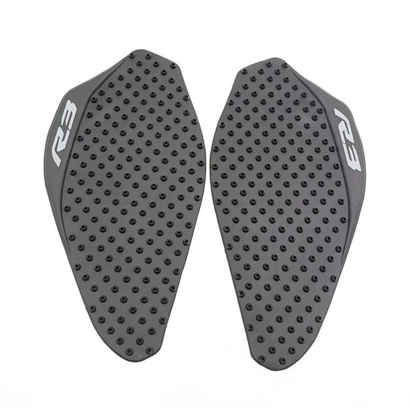 JIOEWS Motorrad Protector Motorrad Tank Pad Schutz Aufkleber Aufkleber Gas Knie Grip Tank Für Ya&ma&ha Für R3 2019-2023 Aufkleber Motorrad Tank Pads(8) von JIOEWS