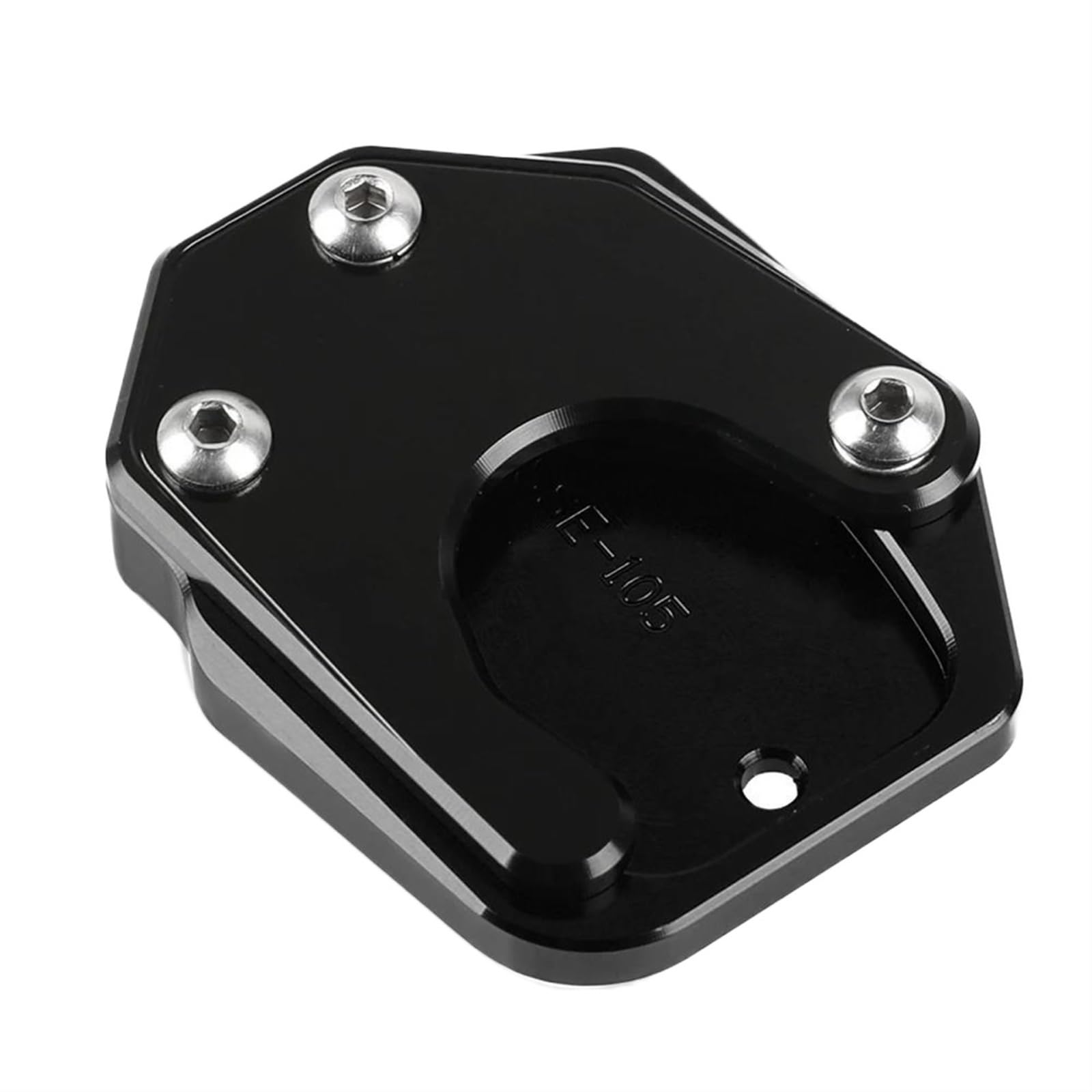 JIOEWS Motorrad Seitenständer Vergrößerer Für CB400 2008 2009 2010 2011 2012 Motorrad Kickstand Fuß Seitenständer Verlängerung Pad Stützplatte Vergrößern Ständer Seitenverlängerung Pad(1) von JIOEWS