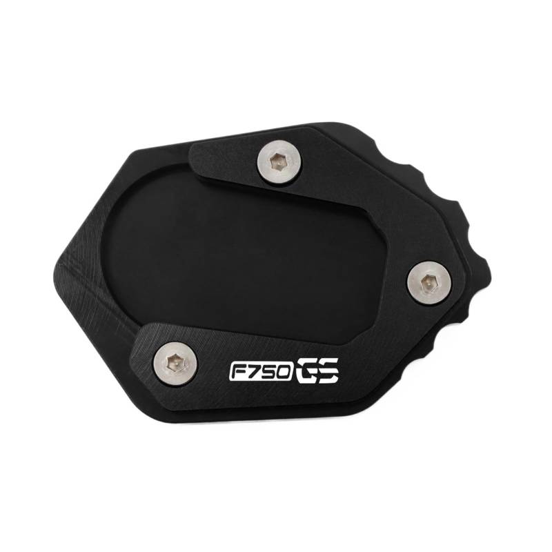 JIOEWS Ständer Verlängerung Pad Motorrad CNC Kickstand Vergrößern Motorrad Fuß Seitenständer Verlängerung Für F850GS F750GS GSA 2018-2023 Zubehör Verlängerungspolster(1) von JIOEWS