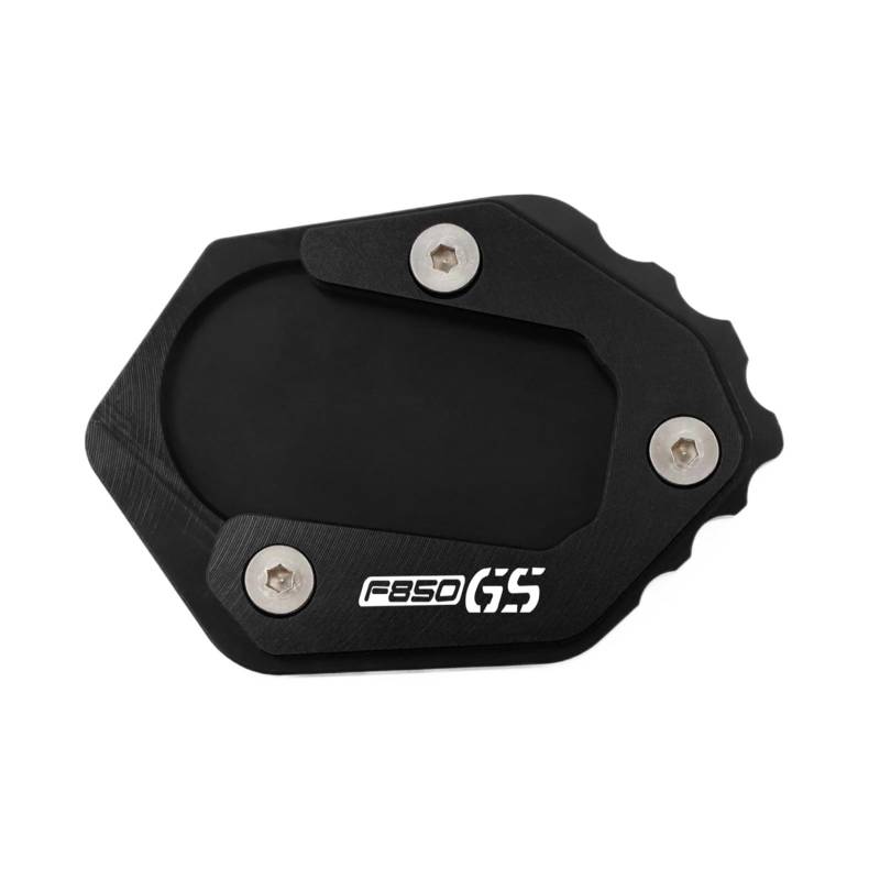 JIOEWS Ständer Verlängerung Pad Motorrad CNC Kickstand Vergrößern Motorrad Fuß Seitenständer Verlängerung Für F850GS F750GS GSA 2018-2023 Zubehör Verlängerungspolster(2) von JIOEWS