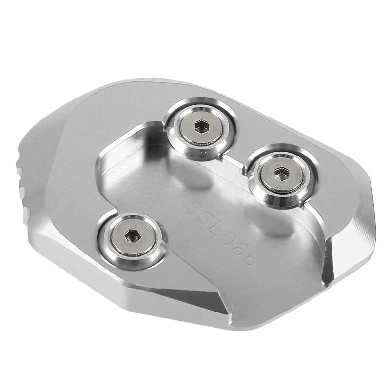 JIOEWS Ständer Verlängerung Pad Motorrad FÜR CB1000R 2018-2020/2021-2022-2023 2024 Motorrad Zubehör CNC Kickstand Seitenständer Ständer Verlängerung Verlängerungspolster(4) von JIOEWS