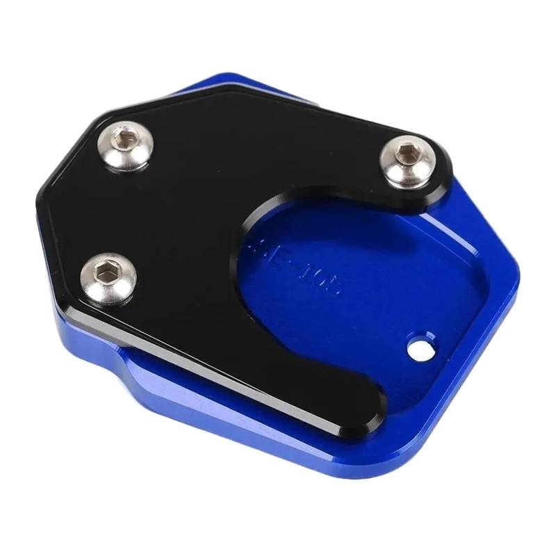 JIOEWS Ständer Verlängerung Pad Motorrad FÜR CB500X 2013 2014 2015 2016 2017 2018 2019 2020 2021 CNC Fuß Seite Stehen Pad Platte Kickstand Enlarger Unterstützung Verlängerung Verlängerungspolster(2) von JIOEWS