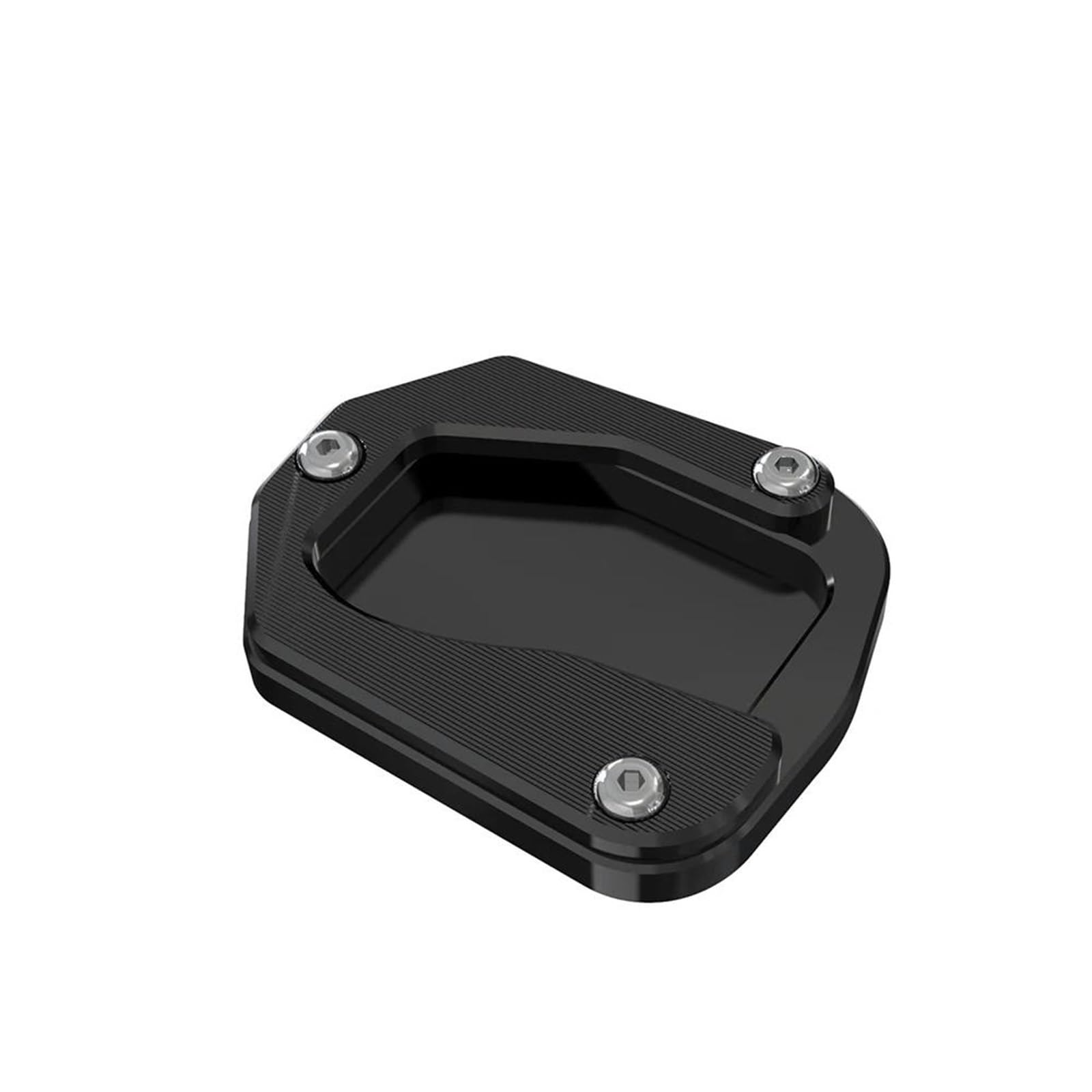 JIOEWS Ständer Verlängerung Pad Motorrad FÜR Suzuki FÜR DR650 S SE 1996-2023 Motorrad Seite Stehen Enlarger Schlitten Seitenständer Ständer Fuß Pads Unterstützung Verlängerungspolster(1) von JIOEWS