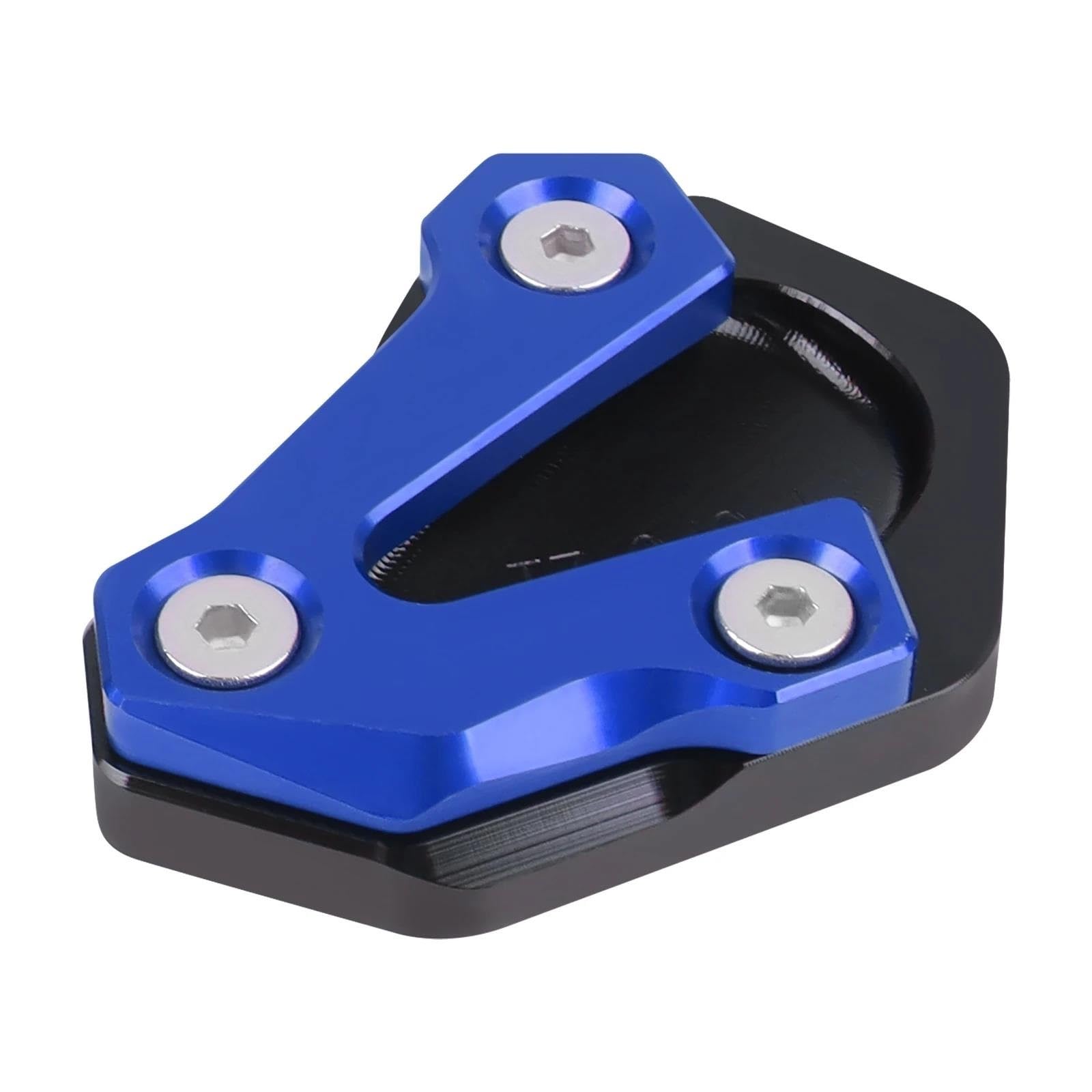 JIOEWS Ständer Verlängerung Pad Motorrad Für Ya&ma&ha Für 600 R6 2006-2016 CNC Kickstand Motorrad Fußseitenständer Vergrößern Pad Erweiterung Stützplatte Verlängerungspolster(3) von JIOEWS