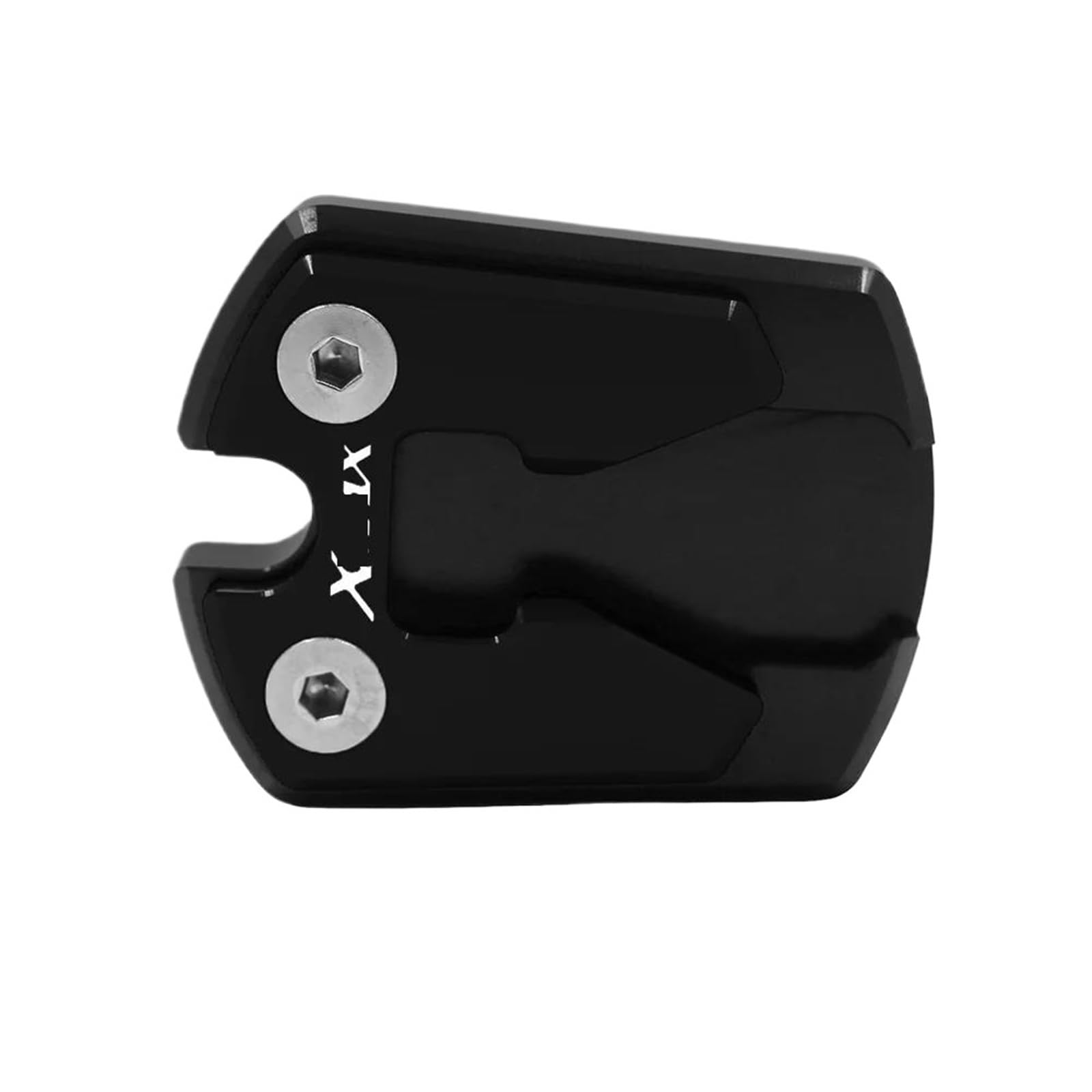 JIOEWS Ständer Verlängerung Pad Motorrad Für Ya&ma&ha Für XMAX300 125 250 Motorrad Fußseitenständer Vergrößerer Stützpolsterplatte Kickstand Vergrößern Erweiterung Verlängerungspolster(1) von JIOEWS