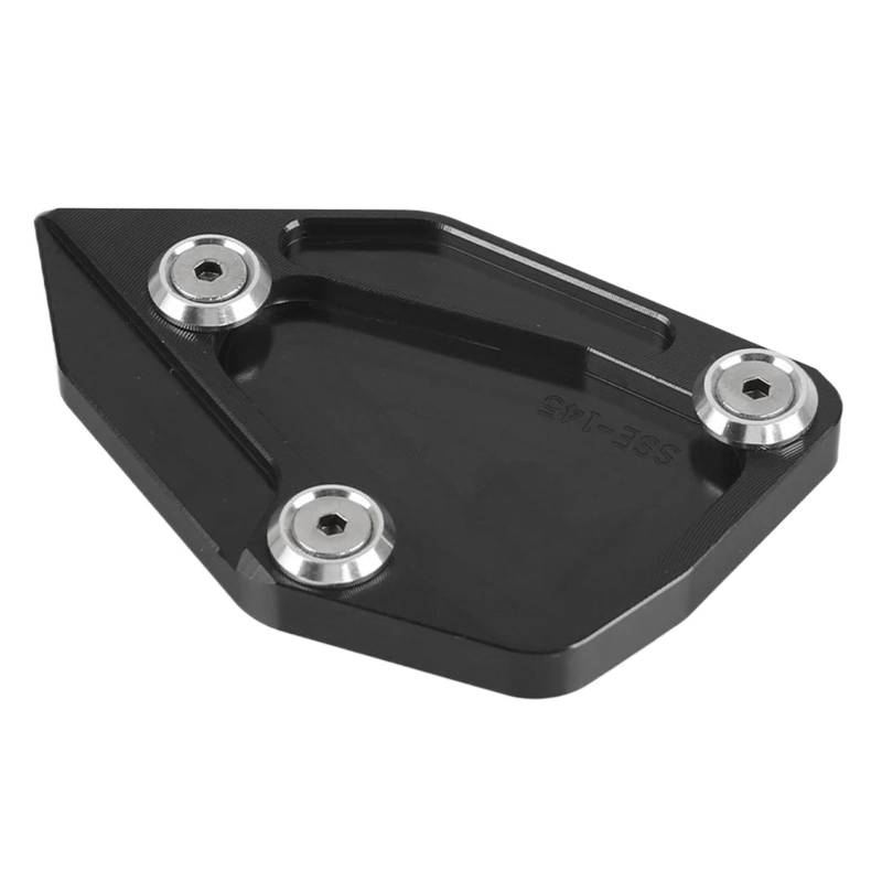 JIOEWS Ständer Verlängerung Pad Motorrad Motorrad Aluminium Fuß Seite Stehen Verlängerung Ständer Enlarger Pad Unterstützung Platte Für C600 Sport C650GT 2012-2023 Verlängerungspolster(1) von JIOEWS