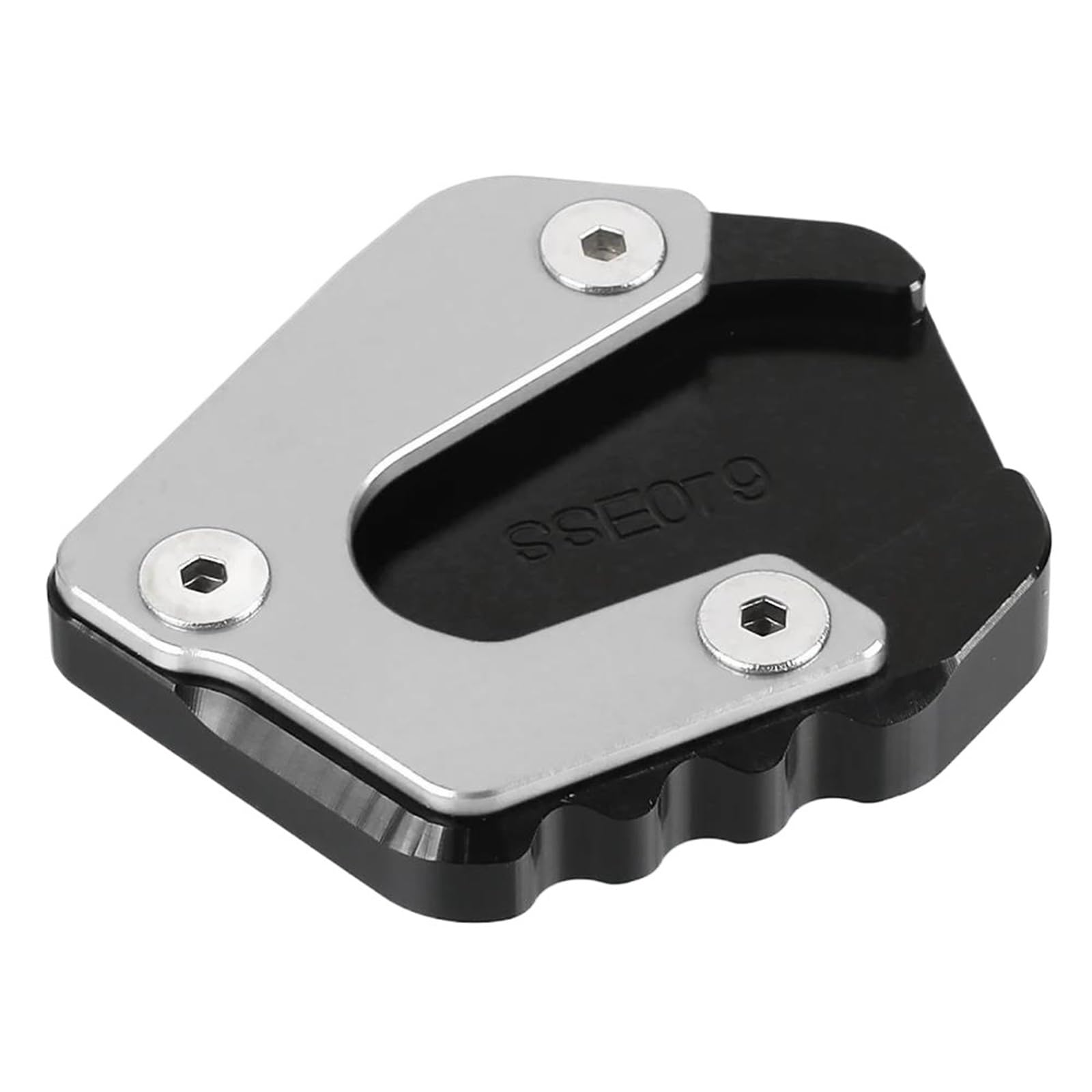 JIOEWS Ständer Verlängerung Pad Motorrad Motorrad CNC Kickstand Fußseitenständerverlängerung Vergrößern Pad Stützplatte Für Ya&ma&ha Für R15 V3 V3.0 2017-2024 Verlängerungspolster(5) von JIOEWS