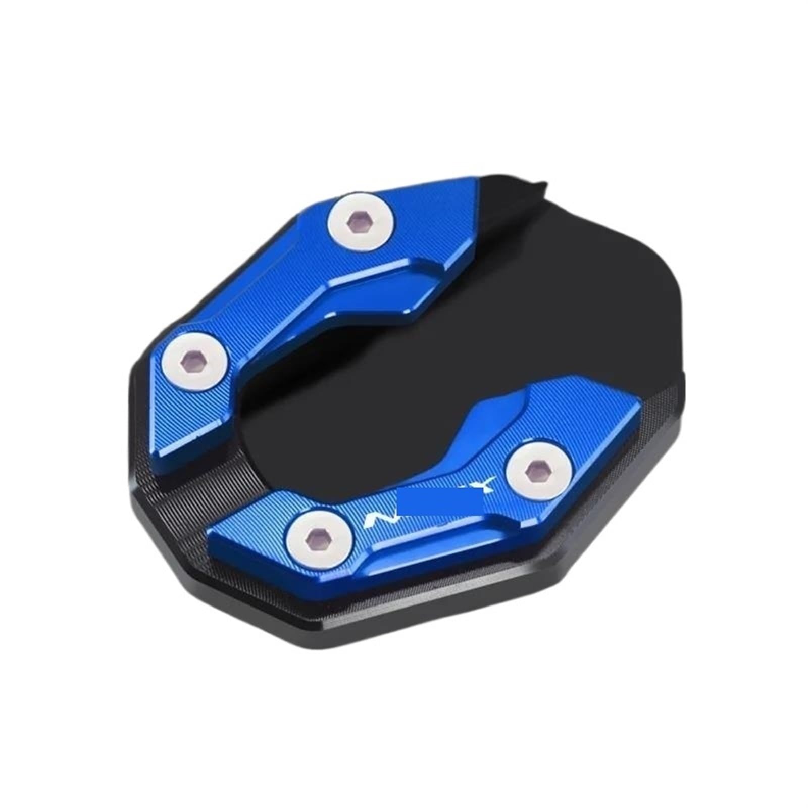 JIOEWS Ständer Verlängerung Pad Motorrad Motorrad-Ständer-Verlängerungsplatte, CNC-Anti-Rutsch-Fuß-Seitenständer, Vergrößertes Pad Für YA&MA&HA Für NMAX 125 155 Verlängerungspolster(2) von JIOEWS