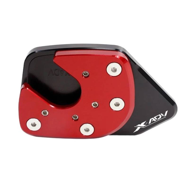 JIOEWS Ständer Verlängerung Pad Motorrad Motorrad Zubehör Fuß Seite Ständer Ständer Enlarger Unterstützung Platte Pad Verlängerung Für XADV 750 2014-2020 Verlängerungspolster(4) von JIOEWS