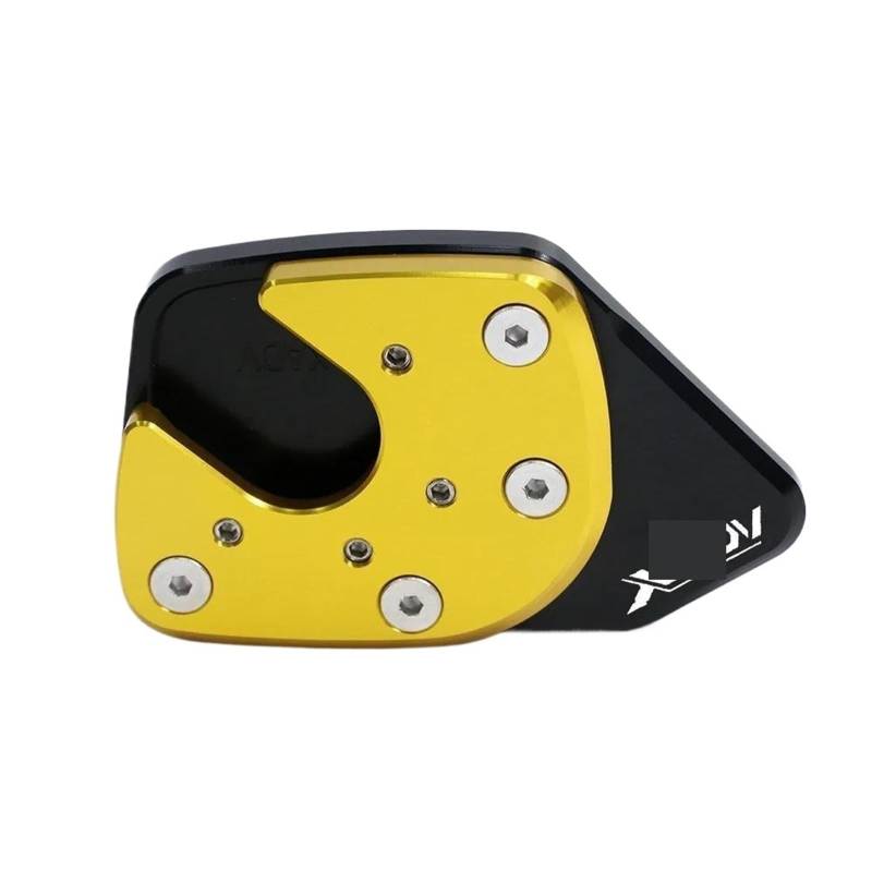 JIOEWS Ständer Verlängerung Pad Motorrad Motorrad Zubehör Fuß Seite Ständer Ständer Enlarger Unterstützung Platte Pad Verlängerung Für XADV 750 2014-2020 Verlängerungspolster(5) von JIOEWS