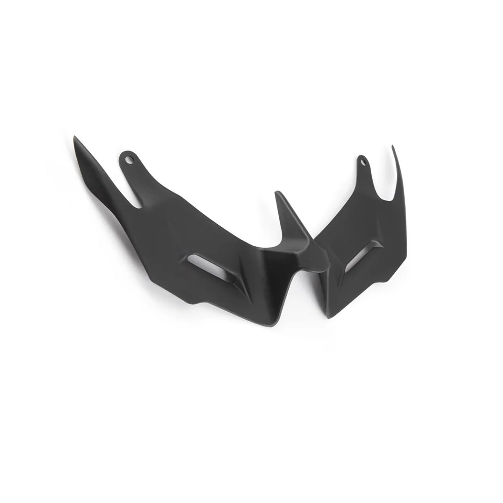 JJGYFSDA Kompatibel mit R3 R25 2014-2018 Frontverkleidung Winglet Aerodynamische Flügelschale Abdeckung Schutzkappen Kit Kohlefaser Kompatibel mit Yamaha YZF-R3 R25(Black) von JJGYFSDA