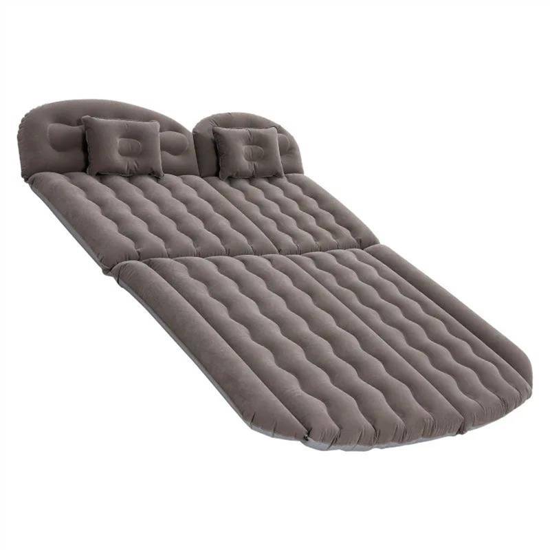 JJRFVBGT Auto Luftmatratze Auto Luftbett Aufblasbare Matratze Auto Multifunktions-Feldbett Auto Camping Zubehör Reisebett Luftmatratze Klappbett Tragbare Isomatte(Gray,Size 4) von JJRFVBGT