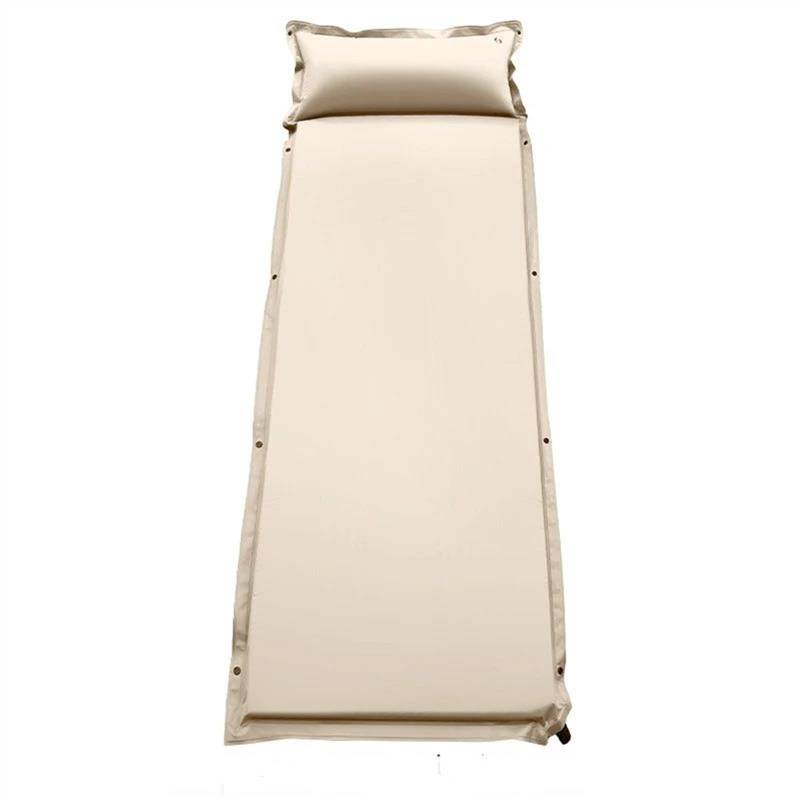 JJRFVBGT Auto Luftmatratze Auto Luftbett Kofferraum Automatische Aufblasbare Matratze Isomatte Campingunterlage Outdoor Camping Luftkissen Bett Zelt Bodenmatte Universal Luftmatratze(Beige) von JJRFVBGT