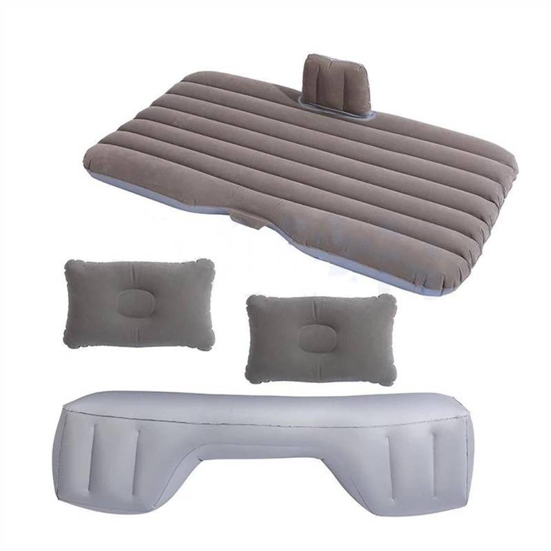 JJRFVBGT Auto Luftmatratze Auto-Luftmatratzen Universal-Aufblasbett Hinten Schlafmatratze Reisebett Auto Aufblasbares Bett Luftkissenbett Autozubehör Zubehör(Gray) von JJRFVBGT