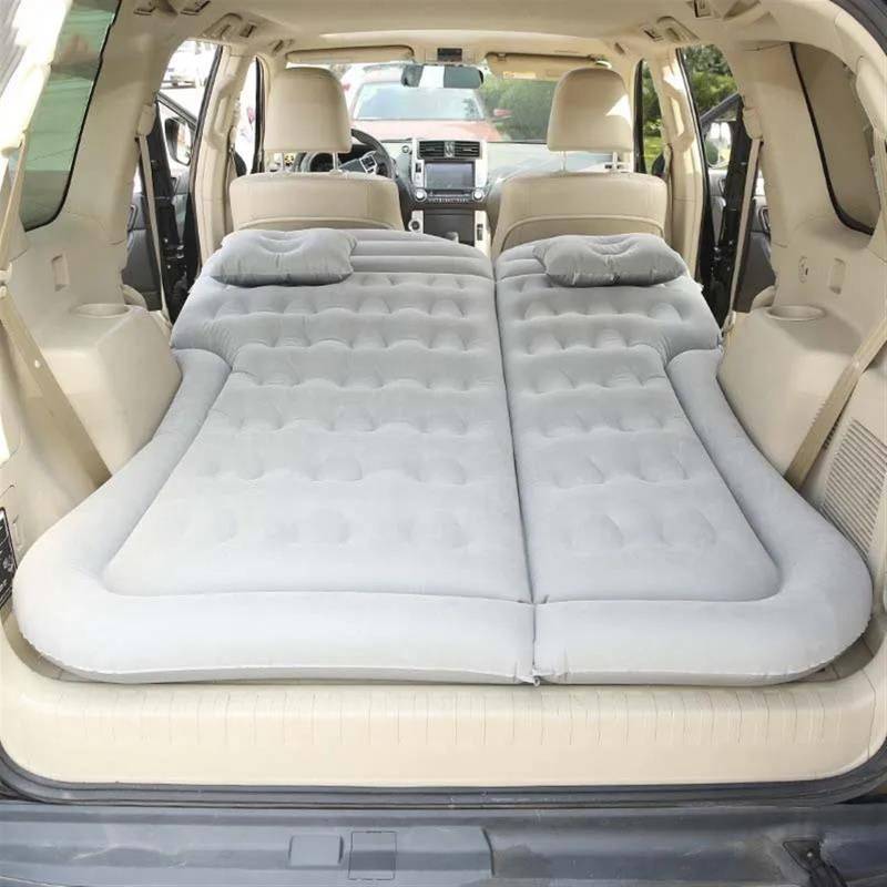 JJRFVBGT Auto Luftmatratze Auto Reise Bett Luft Matratze Isomatte Aufblasbare Rücksitz Bett Outdoor Kissen Camping Sofa Bett Zubehör 185 * 130 cm(4) von JJRFVBGT