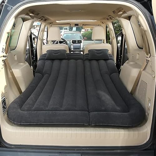 JJRFVBGT Auto Luftmatratze Kompatibel Mit Auto SUV MPV Auto Luftaufblasbares Reisematratzenbett Für Autorücksitzmatratze Multifunktionales Sofakissen Outdoor-Campingmattenkissen(color1) von JJRFVBGT