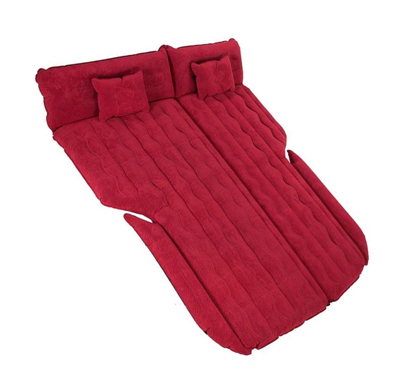 JJRFVBGT Auto Luftmatratze Kompatibel Mit Mercedes Für Benz Luftmatratze Auto Reisebett Kofferraum Schlafbett Outdoor Aufblasbare Kissen Tour Camping Rest Aufblasbares Sofa Pad(Red) von JJRFVBGT