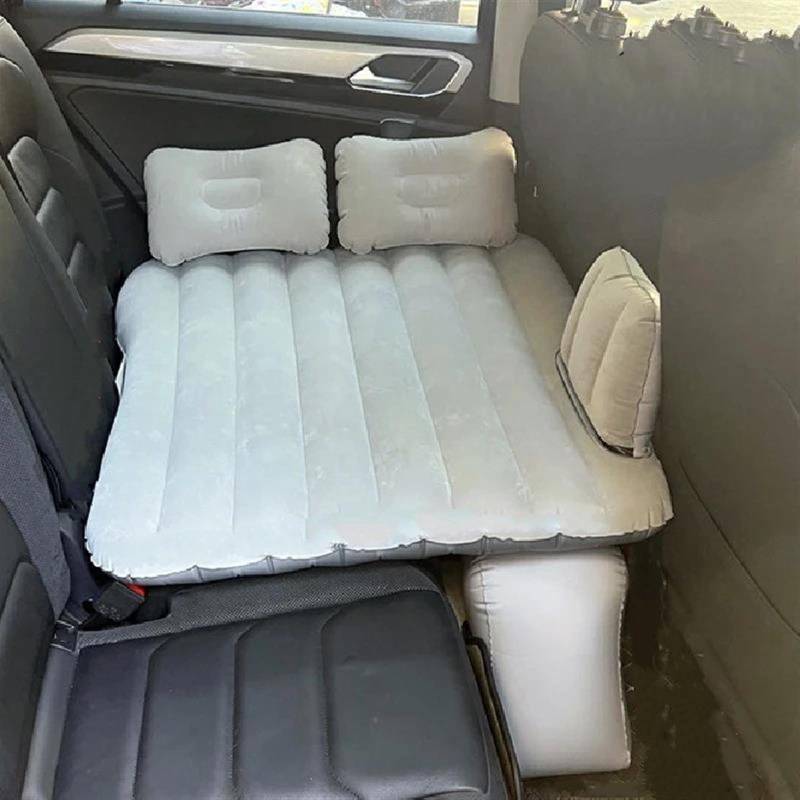 JJRFVBGT Auto Luftmatratze Kompatibel Mit VW 85 cm * 45 cm Auto-Rücksitz-Luftbetten Auto-Reise-Halbbett Split Body Luftmatratze Kissen Outdoor Kinder Aufblasbares Pad von JJRFVBGT