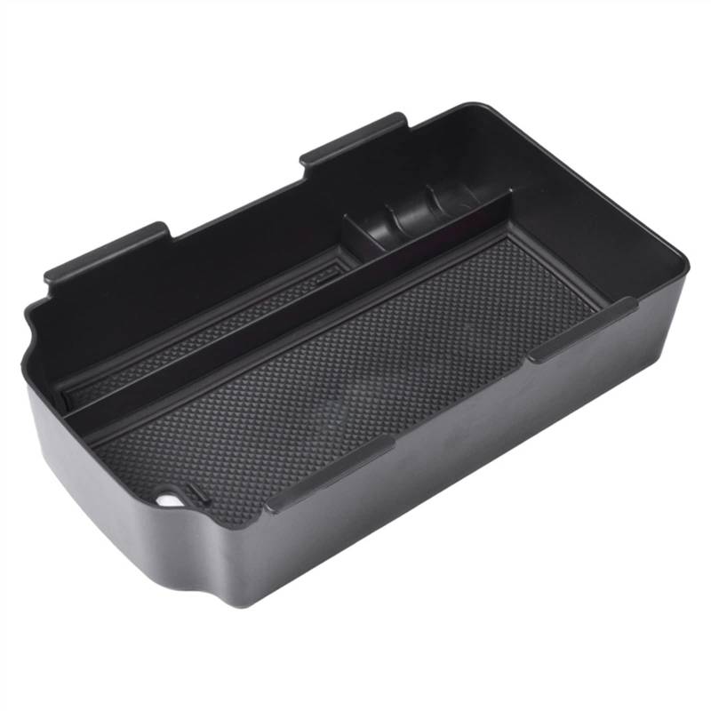 JJRFVBGT Auto-Mittelkonsolen-Organizer-Fach, Kompatibel Mit Civic 11. Gen 2022 2023 Zubehör Mittelkonsolen-Organizer-Box Auto Zentrale Steuerung Tray(Black) von JJRFVBGT