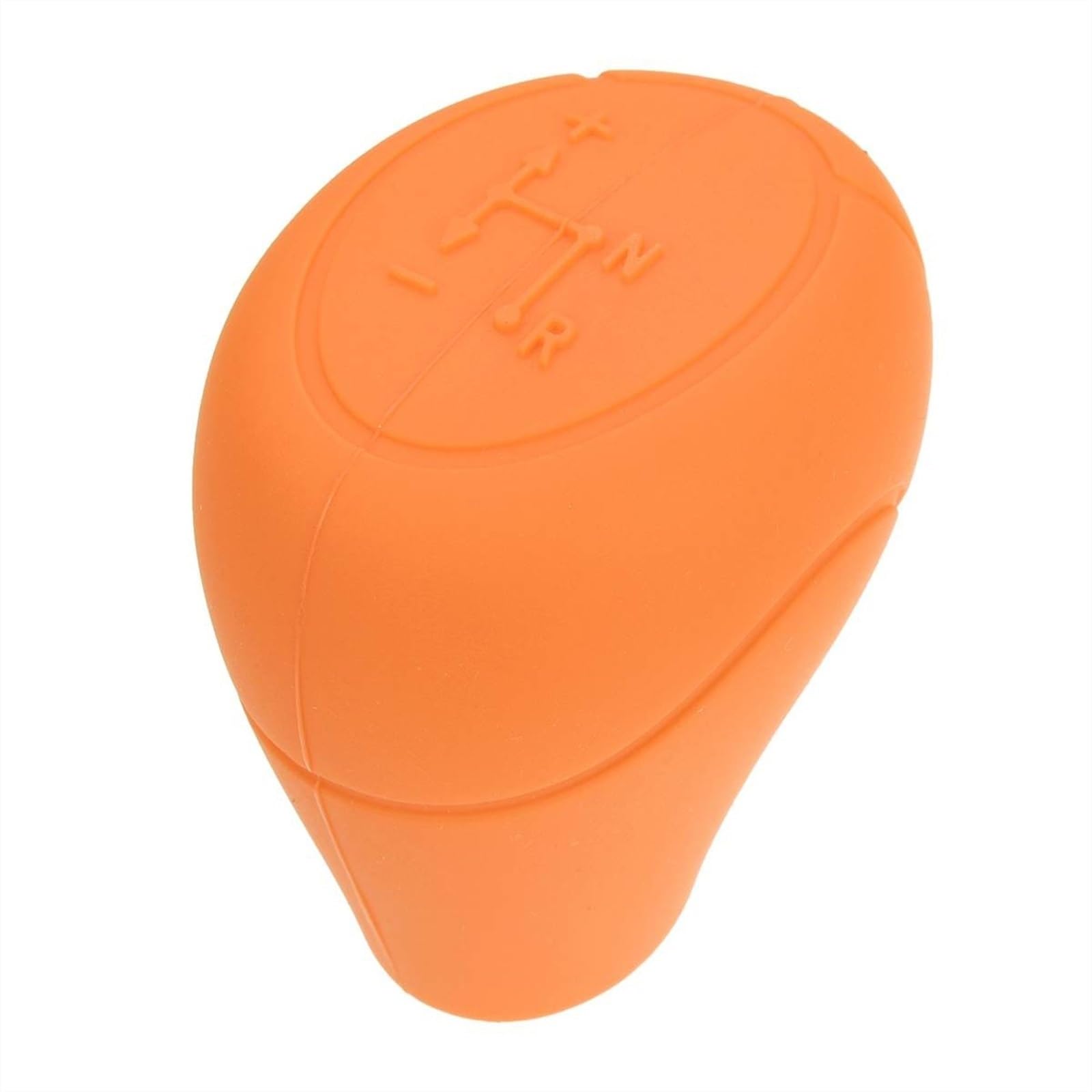 JJRFVBGT Auto Schaltknauf Hebel Kompatibel Mit Smart Für Fortwo 2009 2010 2011 2012 2013 2014 Auto-Schaltknauf-Abdeckung, Schaltknauf-Kopf-Abdeckung(Orange) von JJRFVBGT