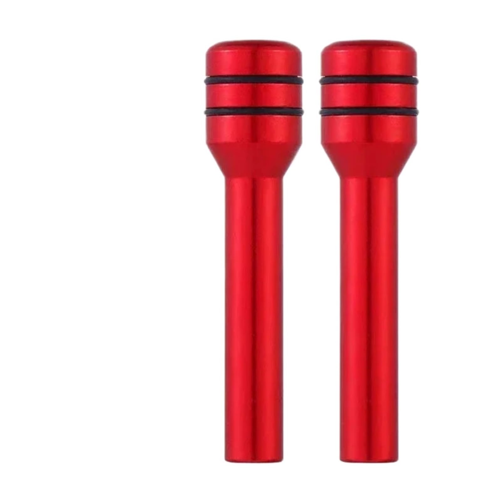 JJRFVBGT Auto Verriegelungsknopf Kompatibel Mit VW Für Bora Für Passat B6 B5 B7 2 Stück Autozubehör Türverriegelungsknöpfe Türverriegelungsbolzen Pin Knob Stick(Red) von JJRFVBGT