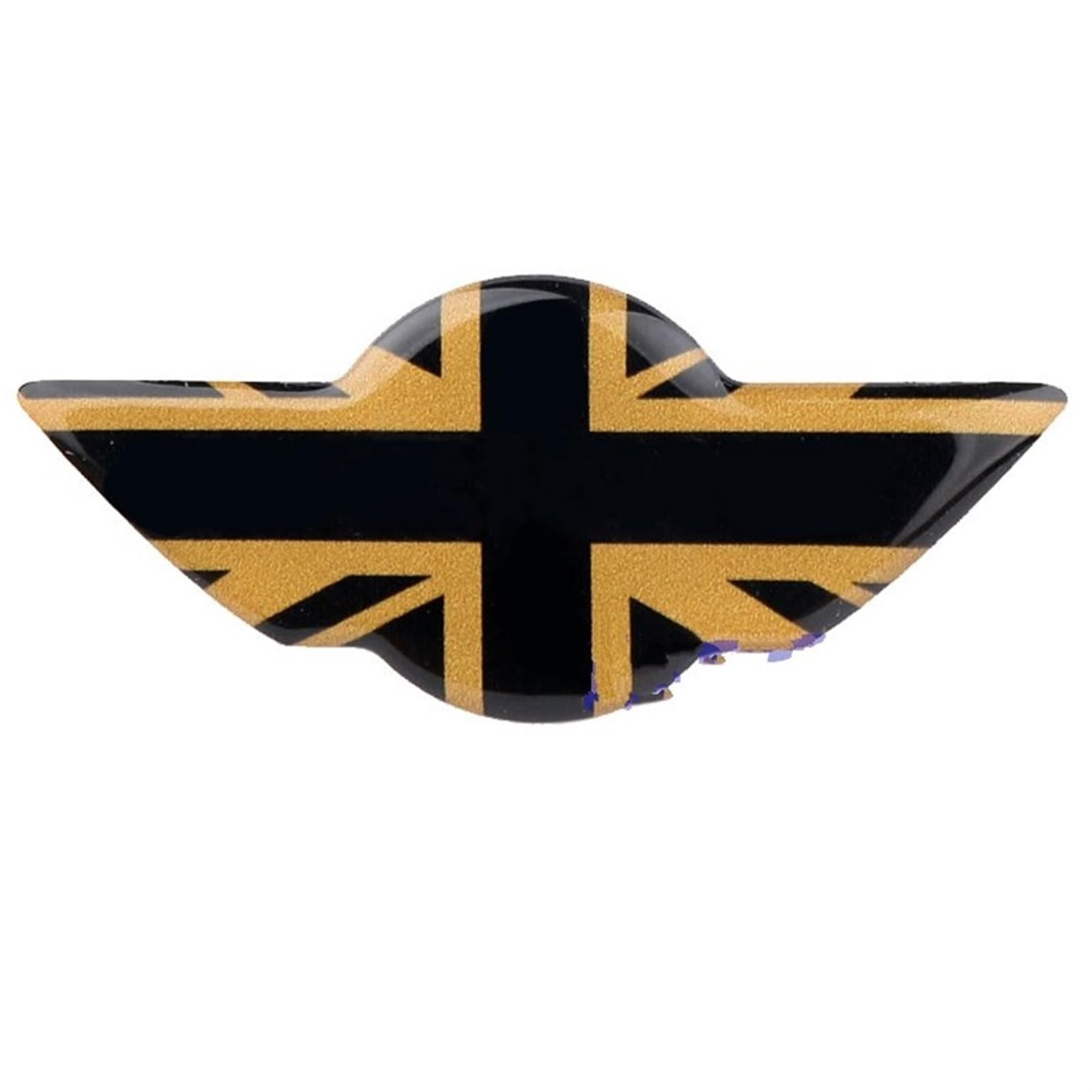 JJRFVBGT Autoinnenteile Auto Innenraum Union Jack Lenkrad Emblem Aufkleber Kompatibel Mit Mini Für Cooper Für R50 R52 R53 R55 R56 R60 R61 F54 F55 F56 F57 F60(4) von JJRFVBGT