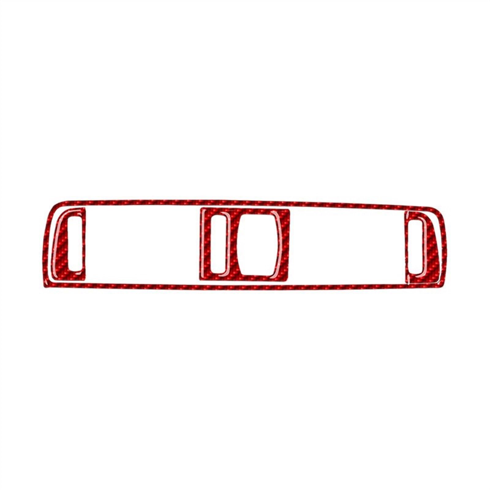 JJRFVBGT Autoinnenteile Kompatibel Mit M6 F06 F12 F13 2011–2018, Armaturenbrett-Mittelluftauslass-Dekorationsrahmen, Kohlefaser-Autoaufkleber, Innenzubehör(color1) von JJRFVBGT