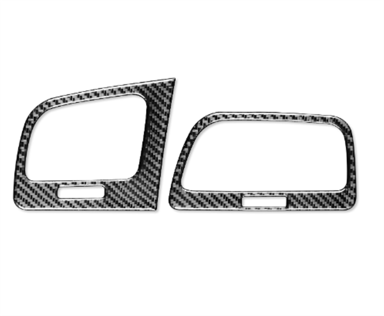 JJRFVBGT Autoinnenteile Kompatibel Mit VW Für Golf 7 7.5 Auto-Armaturenbrett-Entlüftungsauslassabdeckung Schalthebelverkleidung Heckklimaanlage Entlüftungsauslassrahmen Dekorationsaufkleber(Size 6) von JJRFVBGT