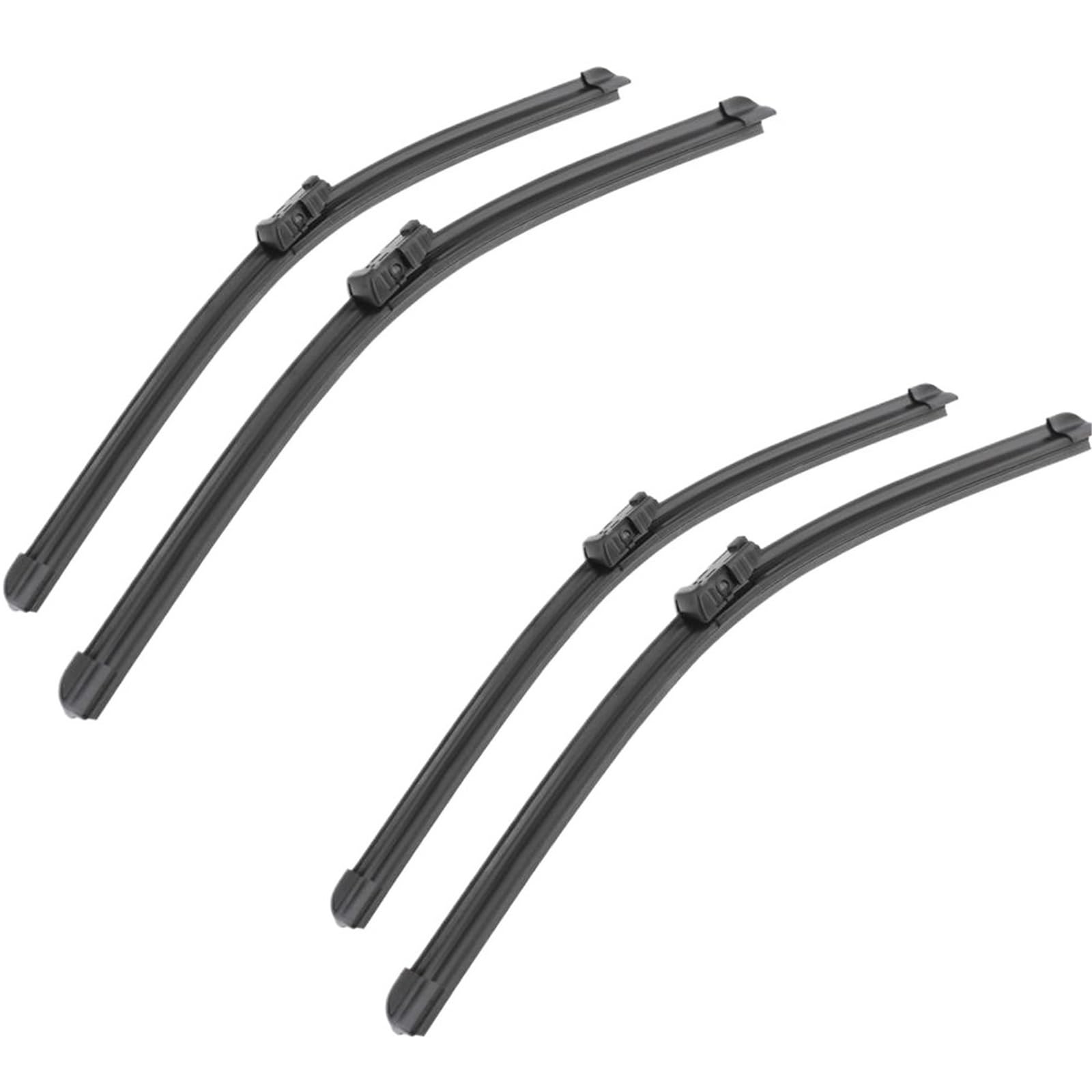 JJRFVBGT Ersatzwischblätter Kompatibel Mit Chevrolet Für Equinox Hatchback 2010–2020, Auto-Wischer, Auto-Frontscheibe, Windschutzscheibe, Heckscheibenwischer, Bürsten, Auto-Zubehör(4 PCS) von JJRFVBGT