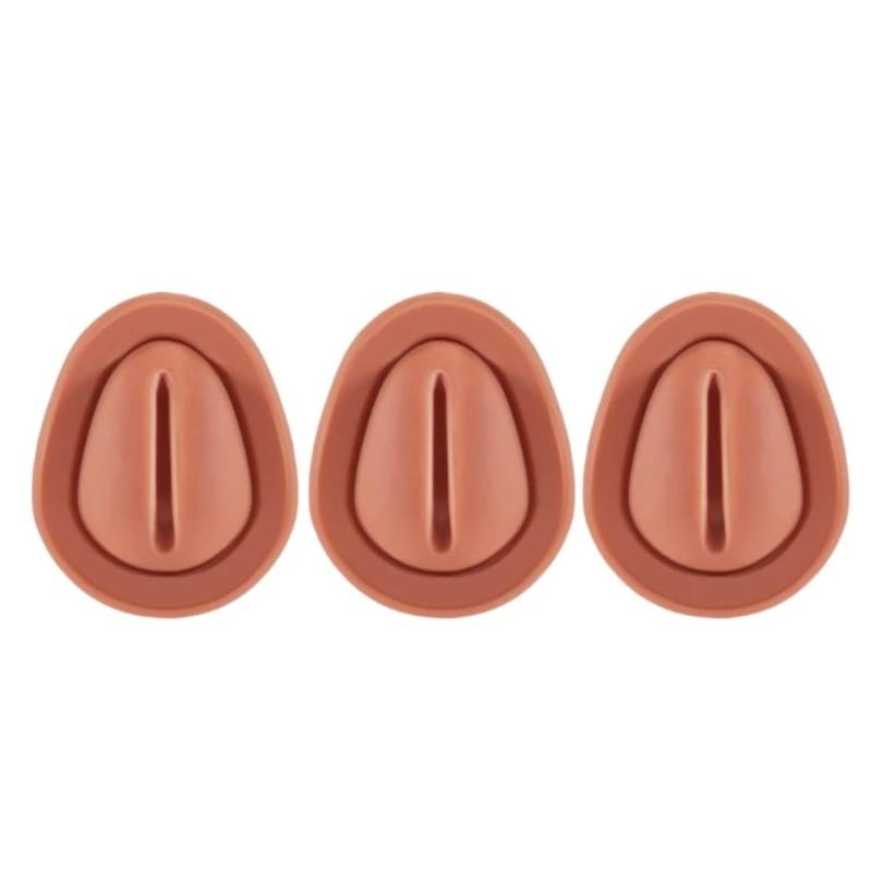 JJRFVBGT Getränkehalter Sicherer Getränkestabilisator Für Das Auto, Überlaufschutz, Silikon-Getränkehaltereinsätze, Praktischer Antikollisionsaufkleber, Geräuschreduzierung(Orange,3pcs) von JJRFVBGT