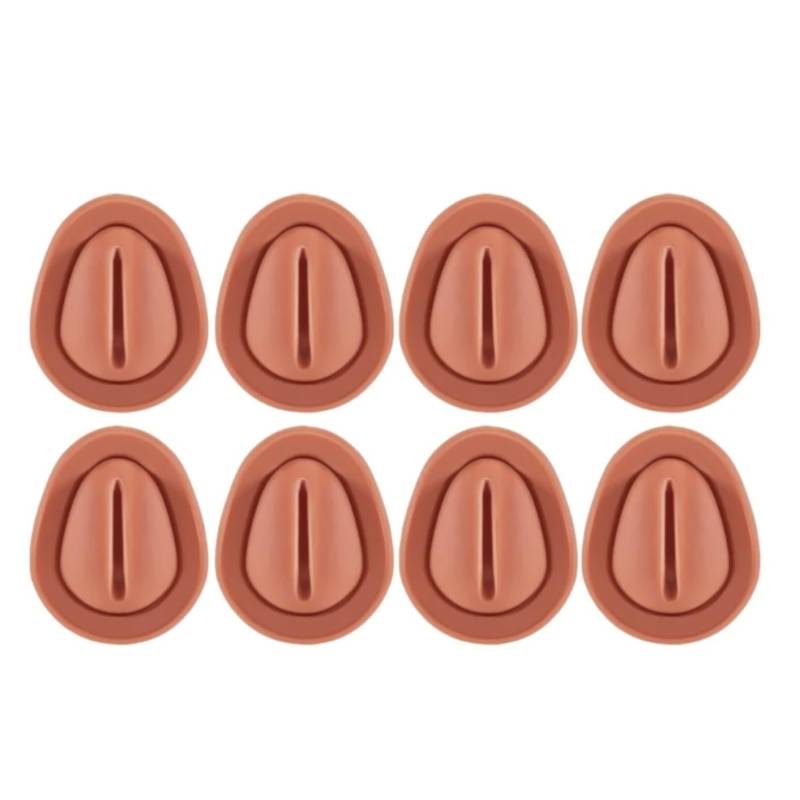 JJRFVBGT Getränkehalter Sicherer Getränkestabilisator Für Das Auto, Überlaufschutz, Silikon-Getränkehaltereinsätze, Praktischer Antikollisionsaufkleber, Geräuschreduzierung(Orange,8pcs) von JJRFVBGT