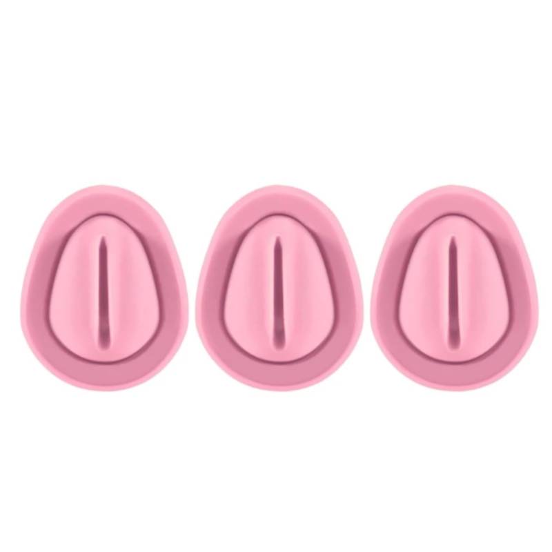 JJRFVBGT Getränkehalter Sicherer Getränkestabilisator Für Das Auto, Überlaufschutz, Silikon-Getränkehaltereinsätze, Praktischer Antikollisionsaufkleber, Geräuschreduzierung(Pink,3pcs) von JJRFVBGT