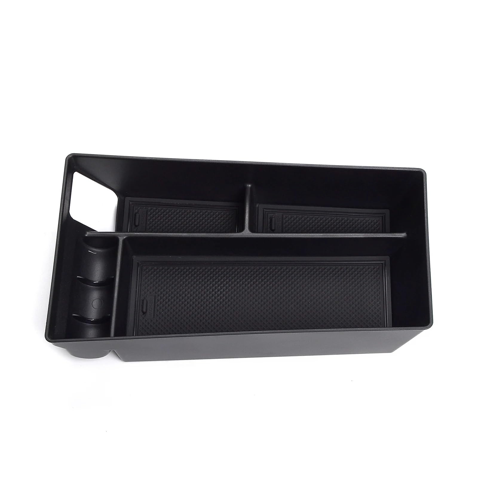 JJRFVBGT Kompatibel Mit Ford Für Mustang Für Mach-E 2021 2022 2023 Auto Mittelkonsole Armlehne Aufbewahrungsbox Organizer Halter Zubehör Auto Zentrale Steuerung Tray von JJRFVBGT