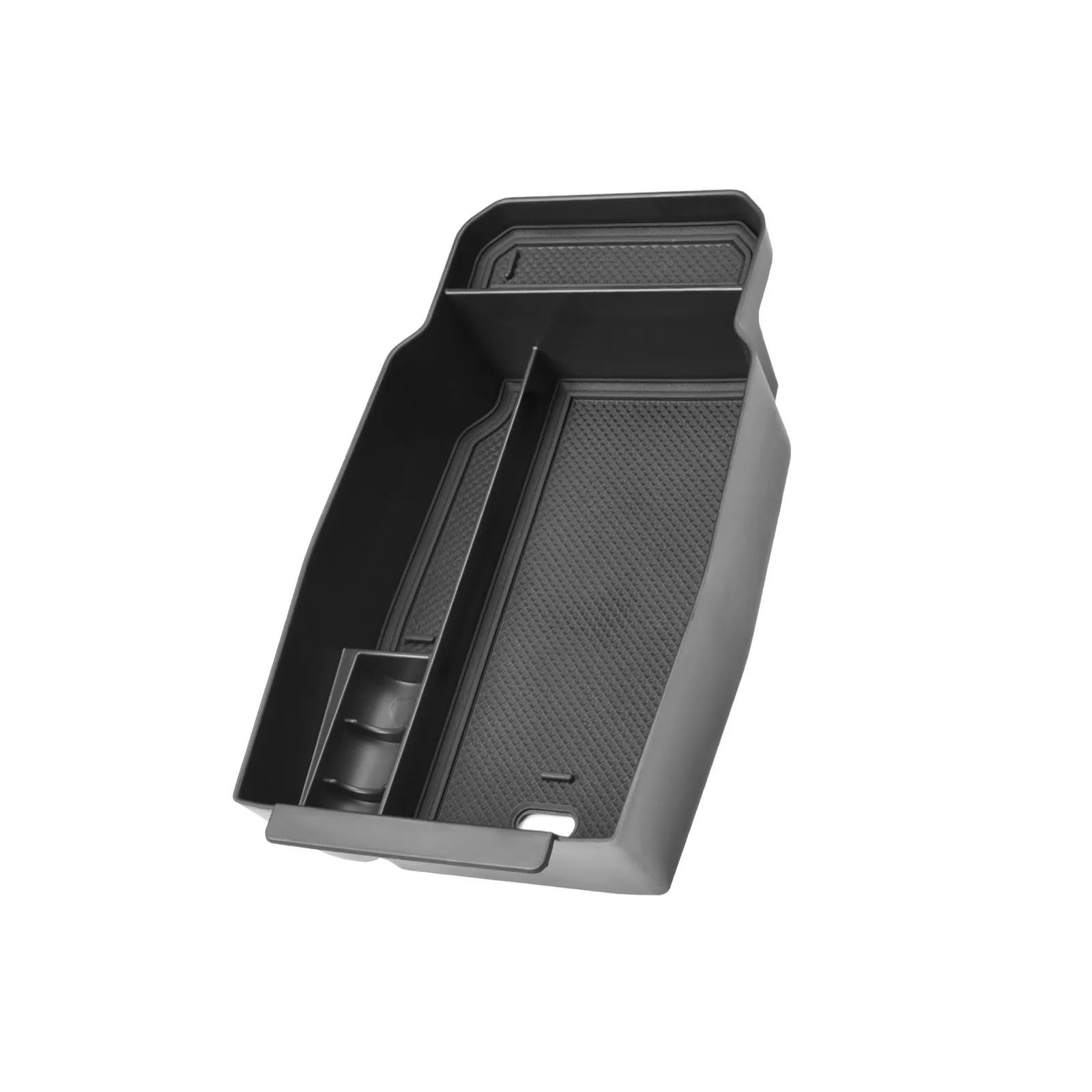 JJRFVBGT Kompatibel Mit Mazda Für CX-50 2023 2024, Auto-Mittelkonsolen-Organizer, Kfz-Innenzubehör, Armlehnen-Aufbewahrungsbox, Tabletthalter Auto Zentrale Steuerung Tray(Black) von JJRFVBGT