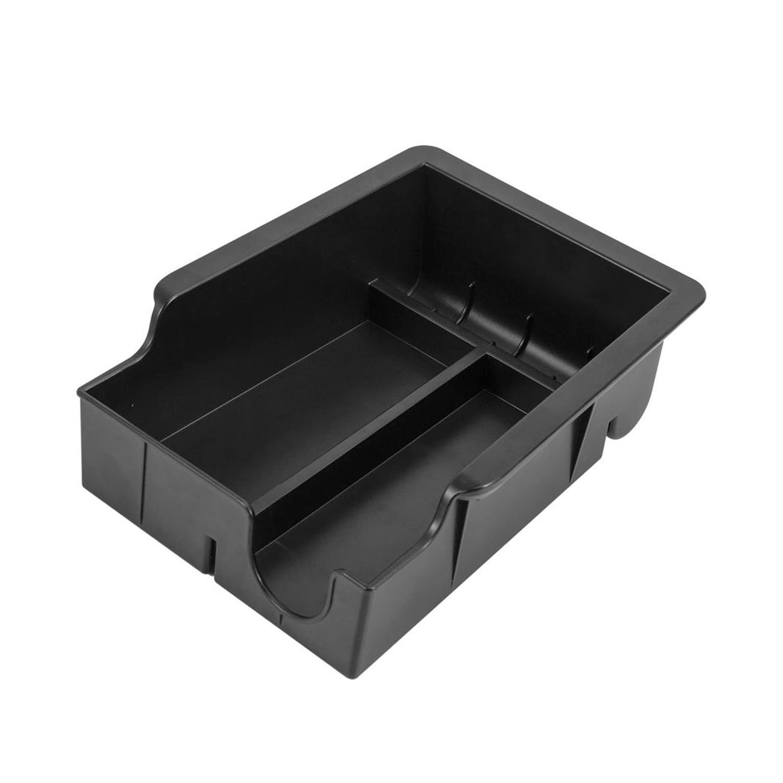 JJRFVBGT Kompatibel Mit Tesla Für Model 3/Y 2017 2018 2019 2020 2021 Car Central Control Storage Car Armrest Box Mittelkonsole Innenausstattung Auto Zentrale Steuerung Tray(Black) von JJRFVBGT