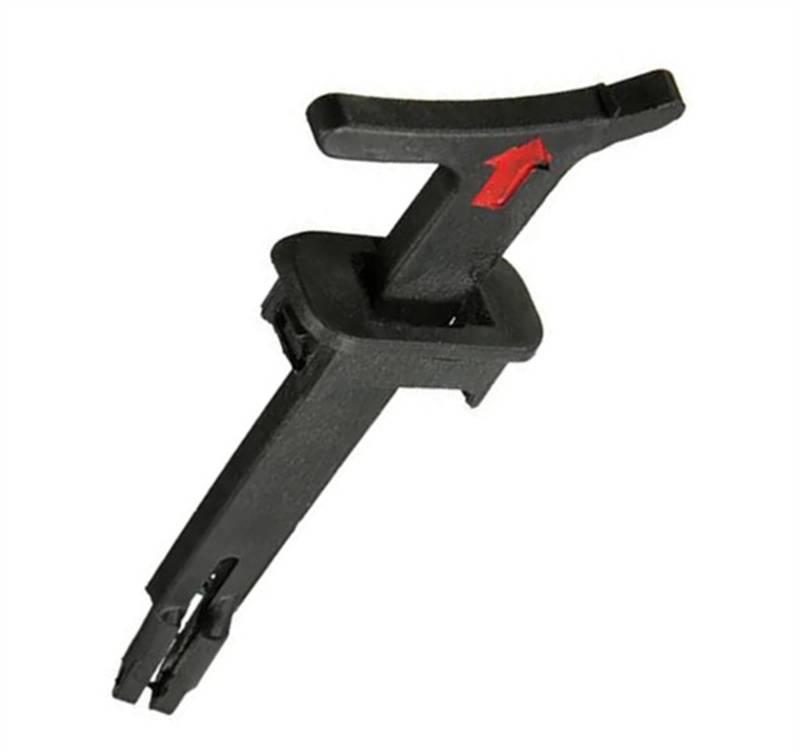 JJRFVBGT Kompatibel Mit VW Für Golf MK4 1998–2004 2005 2006 Für Bora Motorhauben-Entriegelungsstangen-Verriegelungsgriff, Zugverschluss-Clip 1J0823593C 1J5 823 593 C Motorhaube Griff von JJRFVBGT