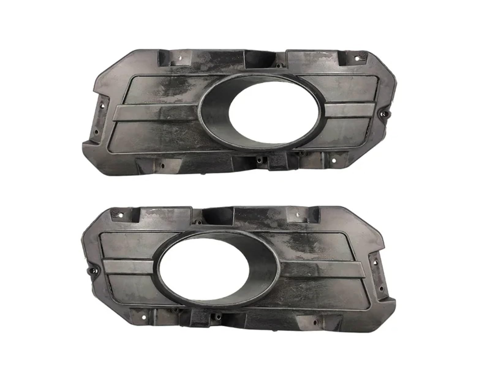 JJRFVBGT Nebelscheinwerfer Blende Kompatibel Mit BYD Für S6 Ersatz-Nebelscheinwerferrahmen, Vordere Stoßstange, Unterer Kühlergrill, Nebellampenabdeckung, Autozubehör(2PCS Left and Right) von JJRFVBGT