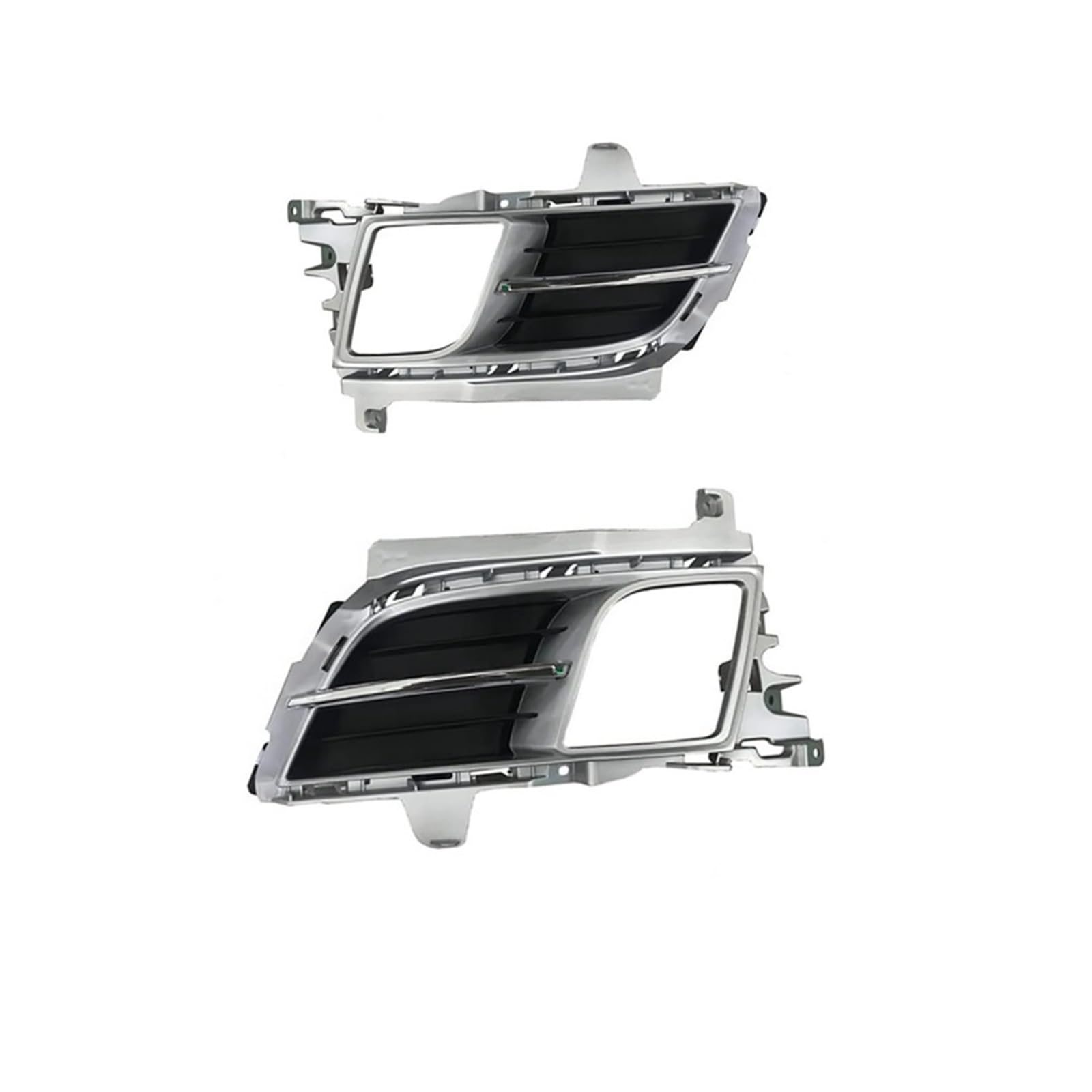 JJRFVBGT Nebelscheinwerfer Blende Kompatibel Mit Mazda 6 2009 2010 2011 Nebelscheinwerferrahmen Nebelscheinwerferschale Frontbar Grill Grillabdeckung Verkleidung Autozubehör(2PCS Left and Right) von JJRFVBGT