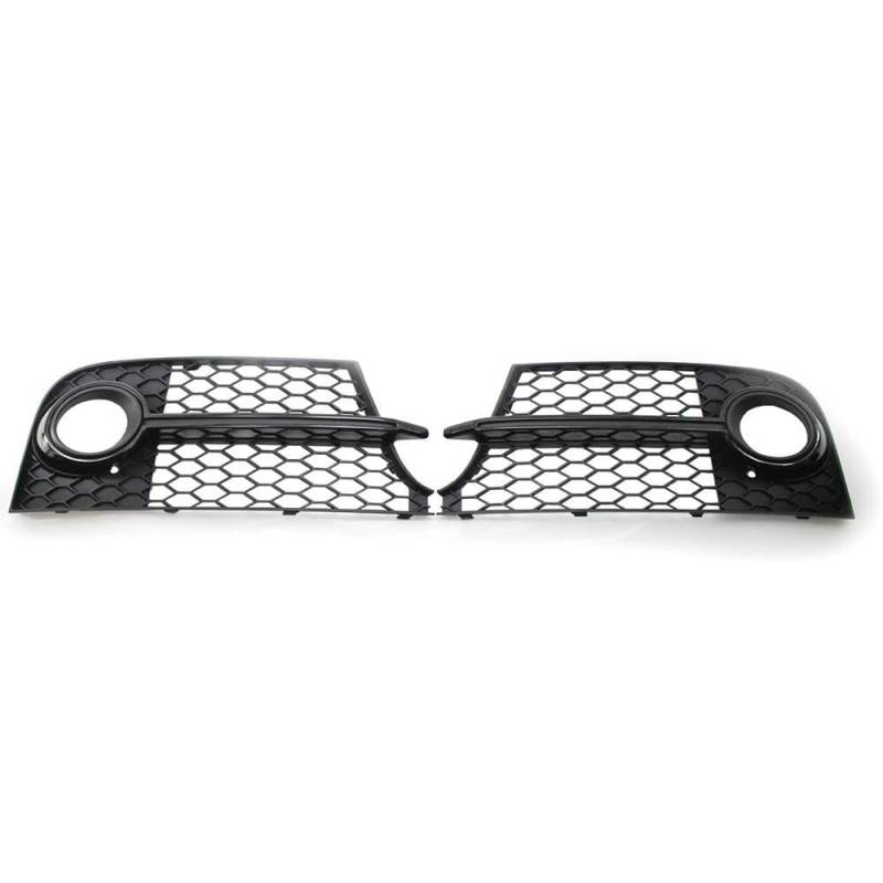 JJRFVBGT Nebelscheinwerfer Blende Kompatibel Mit TT MK2 2011 2012 2013 2014 Frontstoßstange Nebelscheinwerfergitter Foglight Grill Autozubehör 1 Paar 8J0807681K von JJRFVBGT