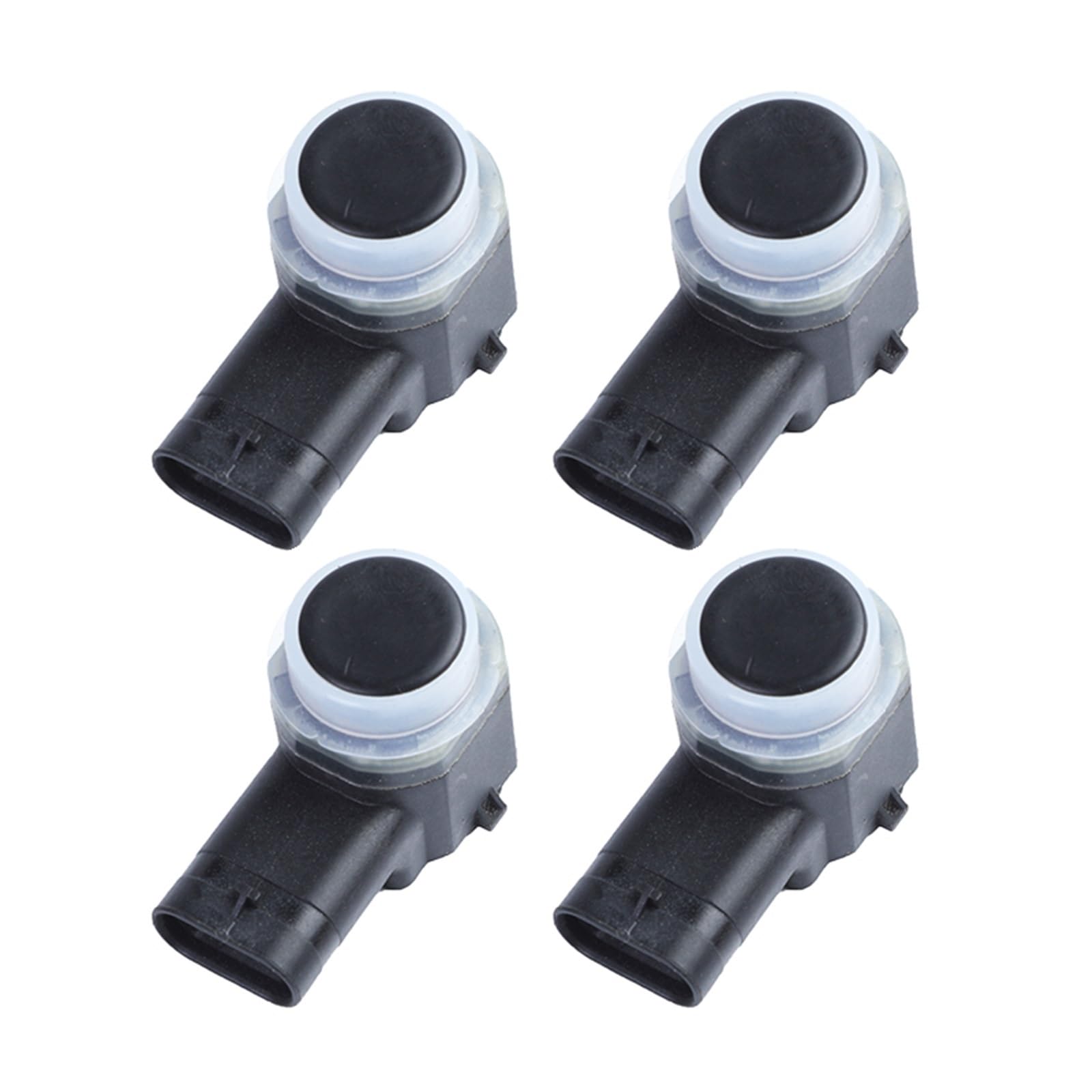 JJRFVBGT PDC Sensor Kompatibel Mit Ford Auto Pdc Assist Objekt Einparkhilfe Sensor Reverse Assist Radar Einparkhilfe Cj5t15k859aaw(Black,4pcs) von JJRFVBGT