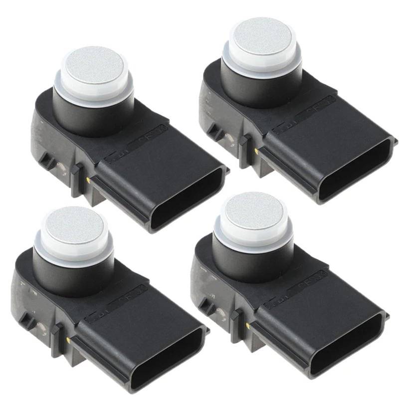 JJRFVBGT PDC Sensor Kompatibel Mit Kia Für Stinger 2018 2019 2020 Auto Pdc Parksensor Auto Einparkhilfe Objektsensor 95720j5310(Sliver,4pcs) von JJRFVBGT