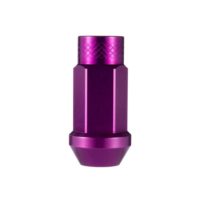 JJRFVBGT Radnabenbolzen 19HEX-Schlüssel-Radmuttern Radbolzenlänge Radschrauben Radmuttern 50 Mm Aluminiumlegierung M12x1,5 M12x1,25 M14x1,5(Purple,M12x1.25) von JJRFVBGT