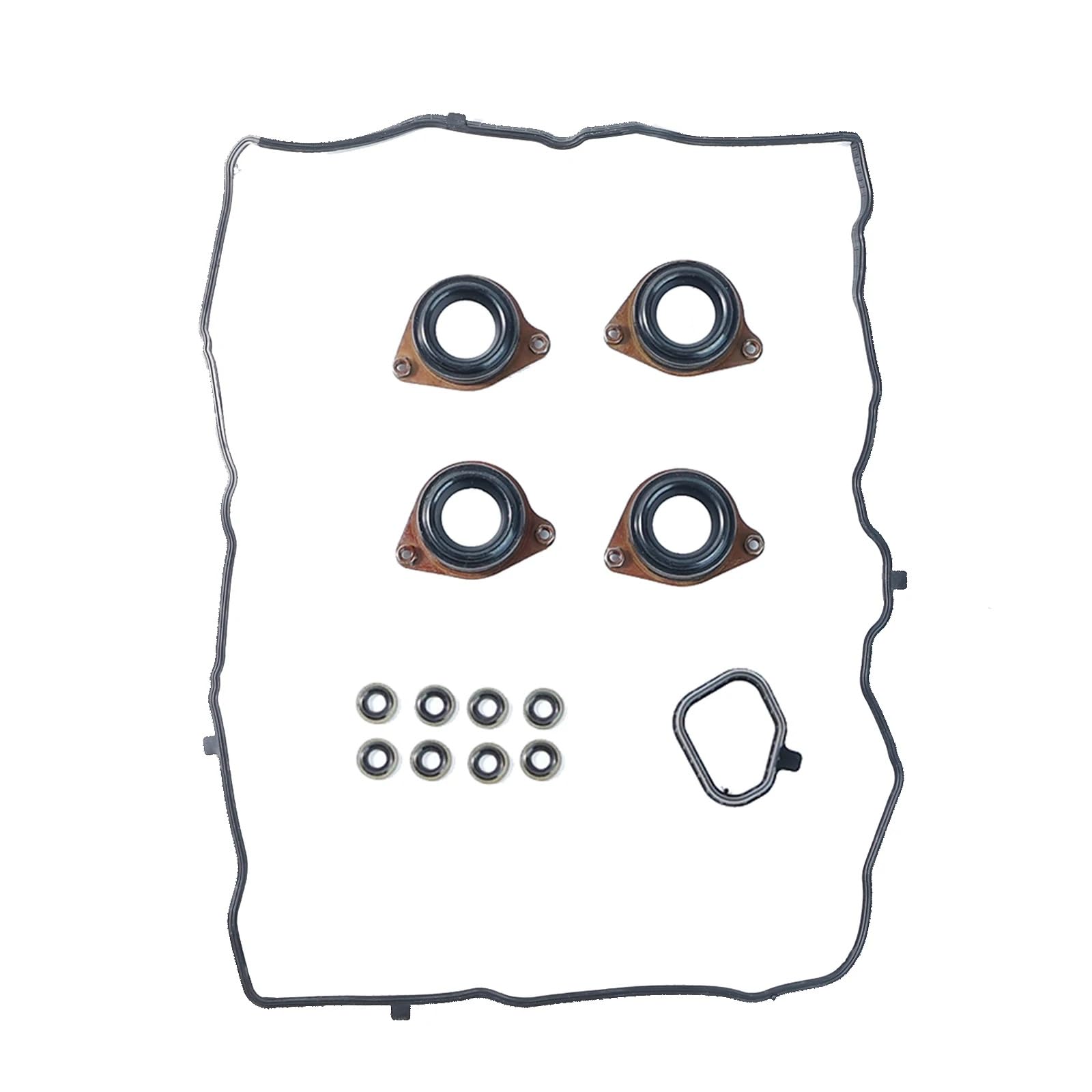 JJRFVBGT Ventildeckeldichtungssatz Kompatibel Mit Accord 2013 2014 2015 2016 2017 Autozubehör Motorventildeckeldichtung Zylinderkopfdeckelsatz OE: 120305A2A01 von JJRFVBGT