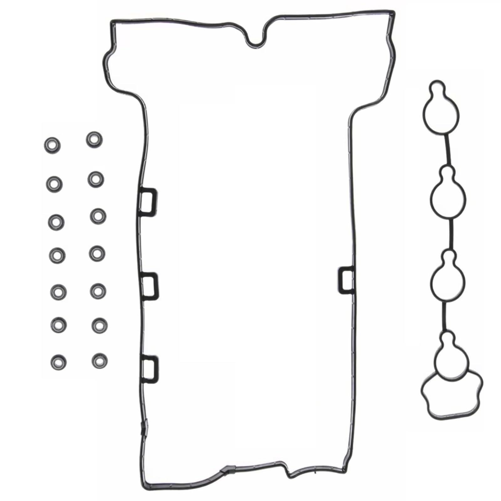 JJRFVBGT Ventildeckeldichtungssatz Kompatibel Mit Chevy Für Cobalt Für HHR 2.0L 2008 2009 2010 Dichtungsersatz Autoteile OEM: 12608604 Autoventildeckel-Dichtungsdeckel von JJRFVBGT